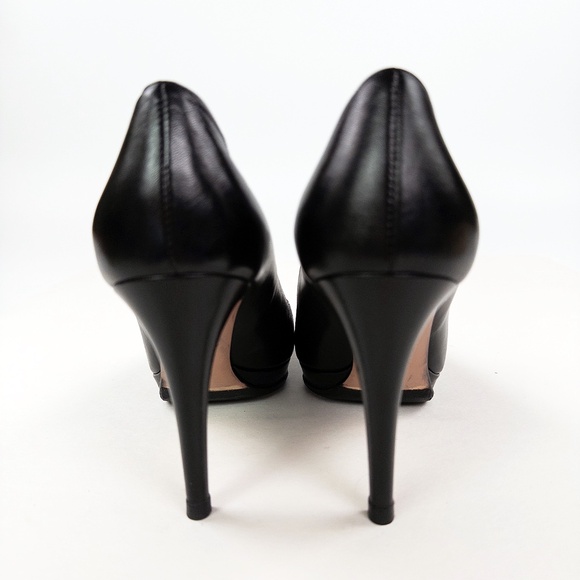 Prada Vitello Lux 3 Platform Pumps Heels - Picture 4 of 8